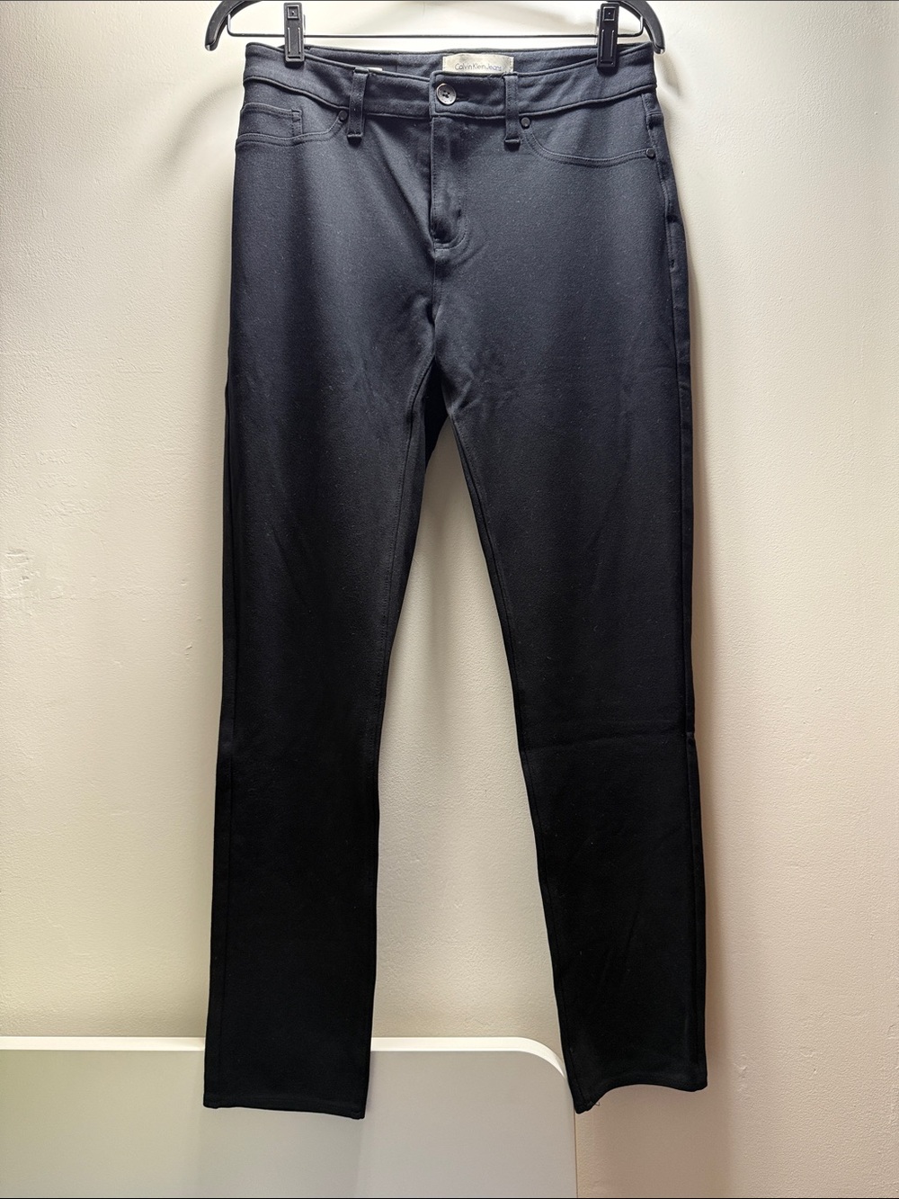 Calvin Klein Jeans Slim Straight Black legging pant